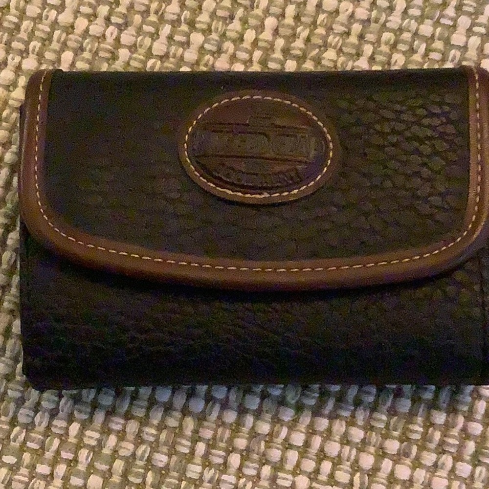 Rugged Gear Black with Brown trim Wallet